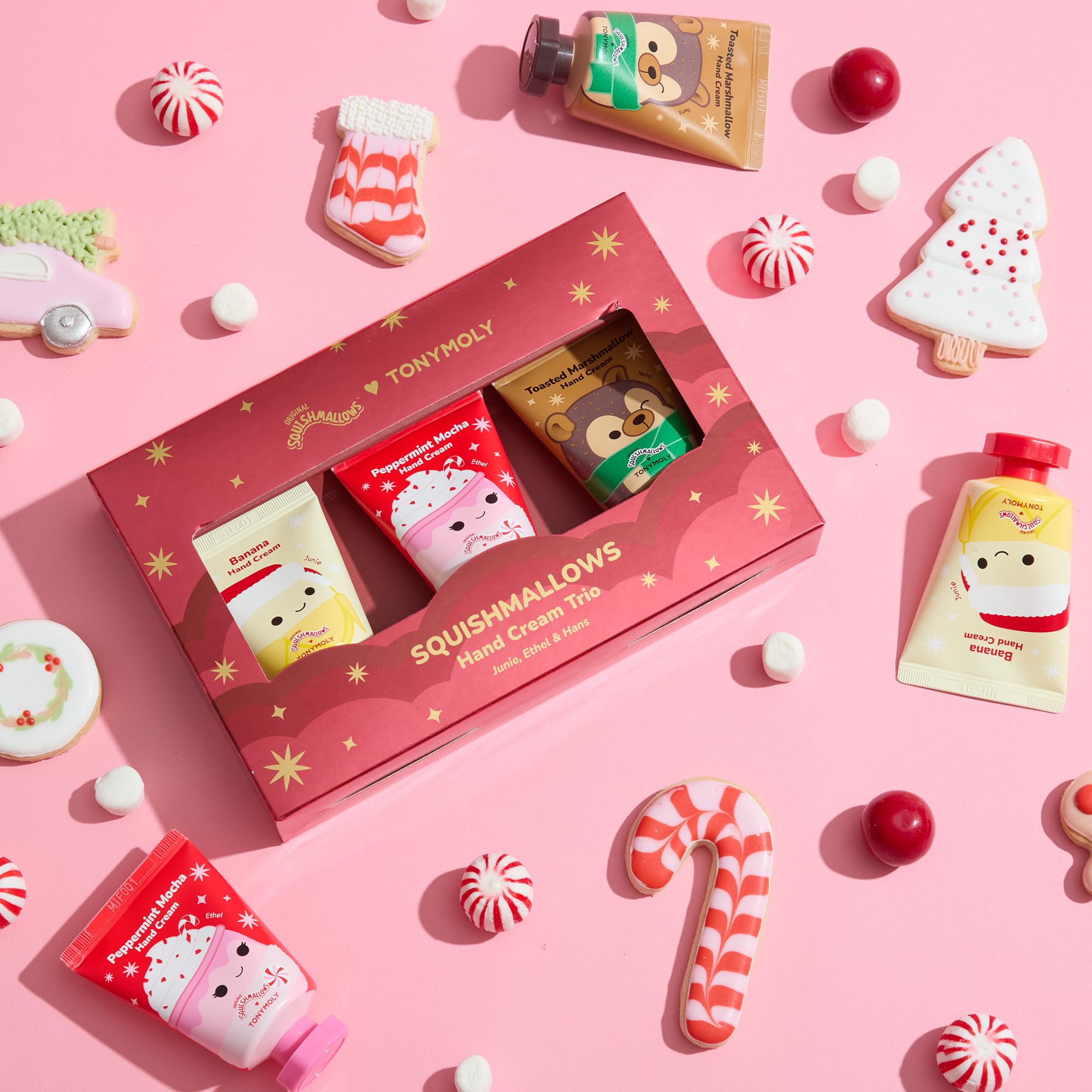 TONYMOLY x Squishmallows Holiday Hand Cream Set