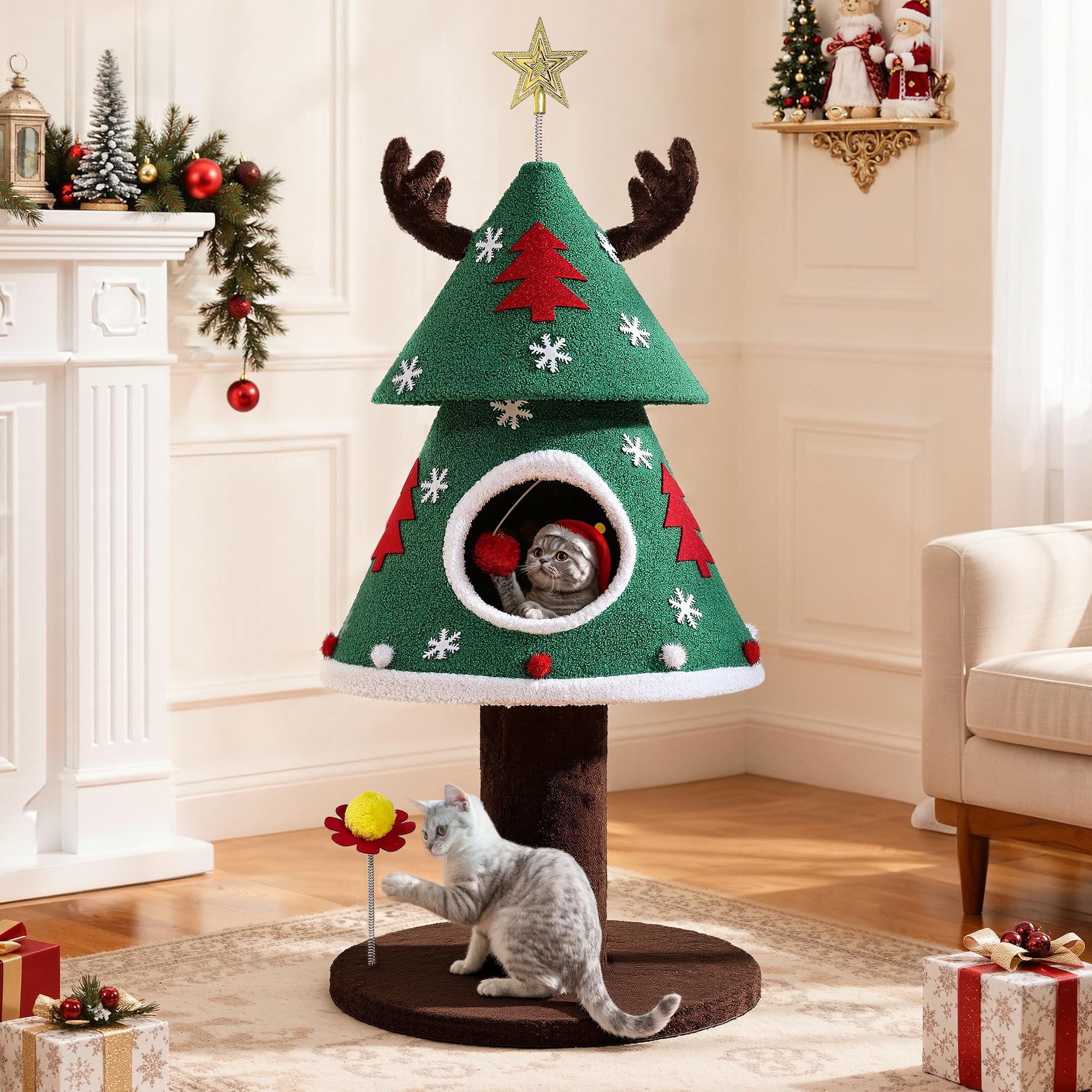 Christmas Cat Tree