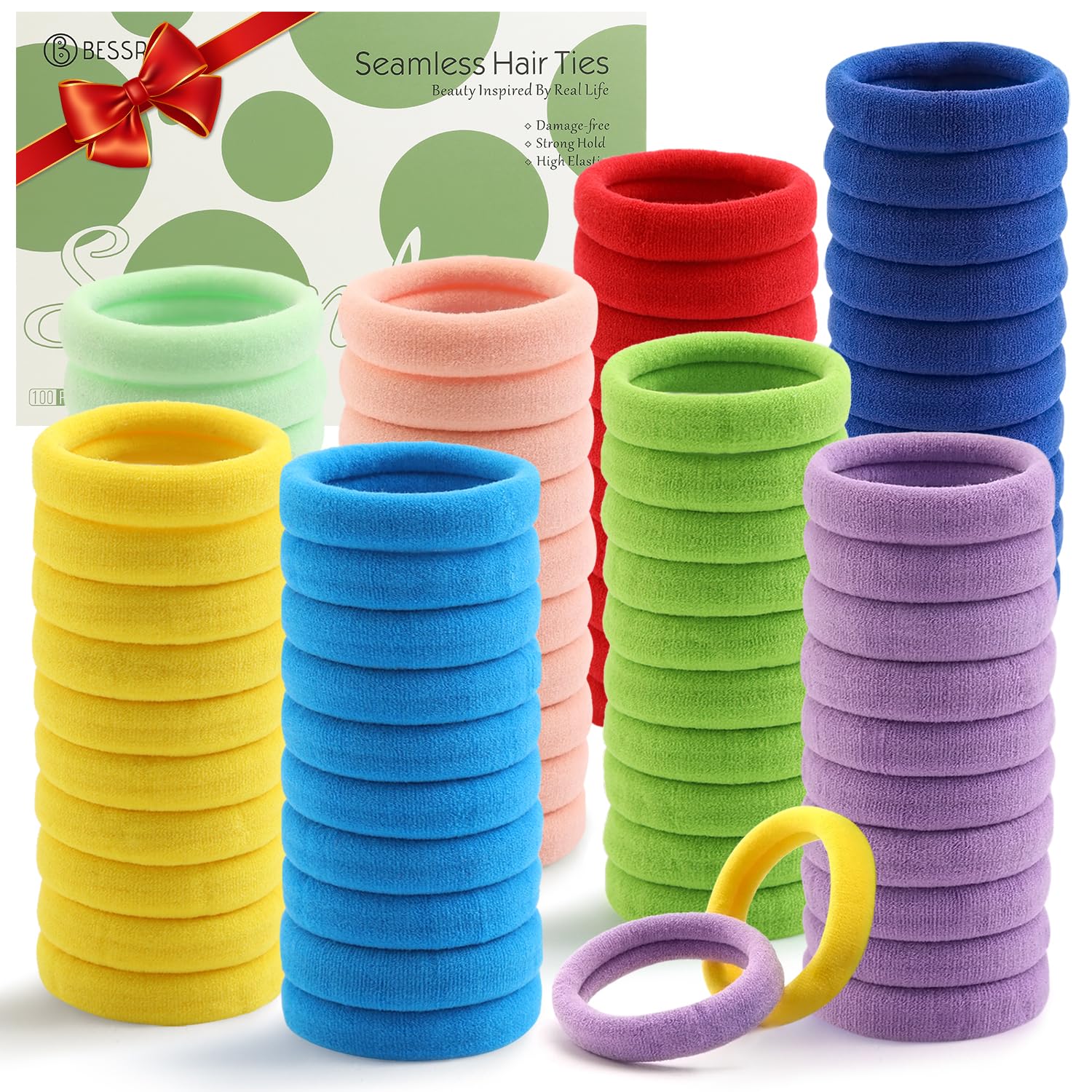 Leopard Print Hair Ties