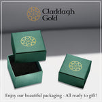 Claddagh Gold 10K & 14K Yellow Dollar Sign Money Stud Earrings