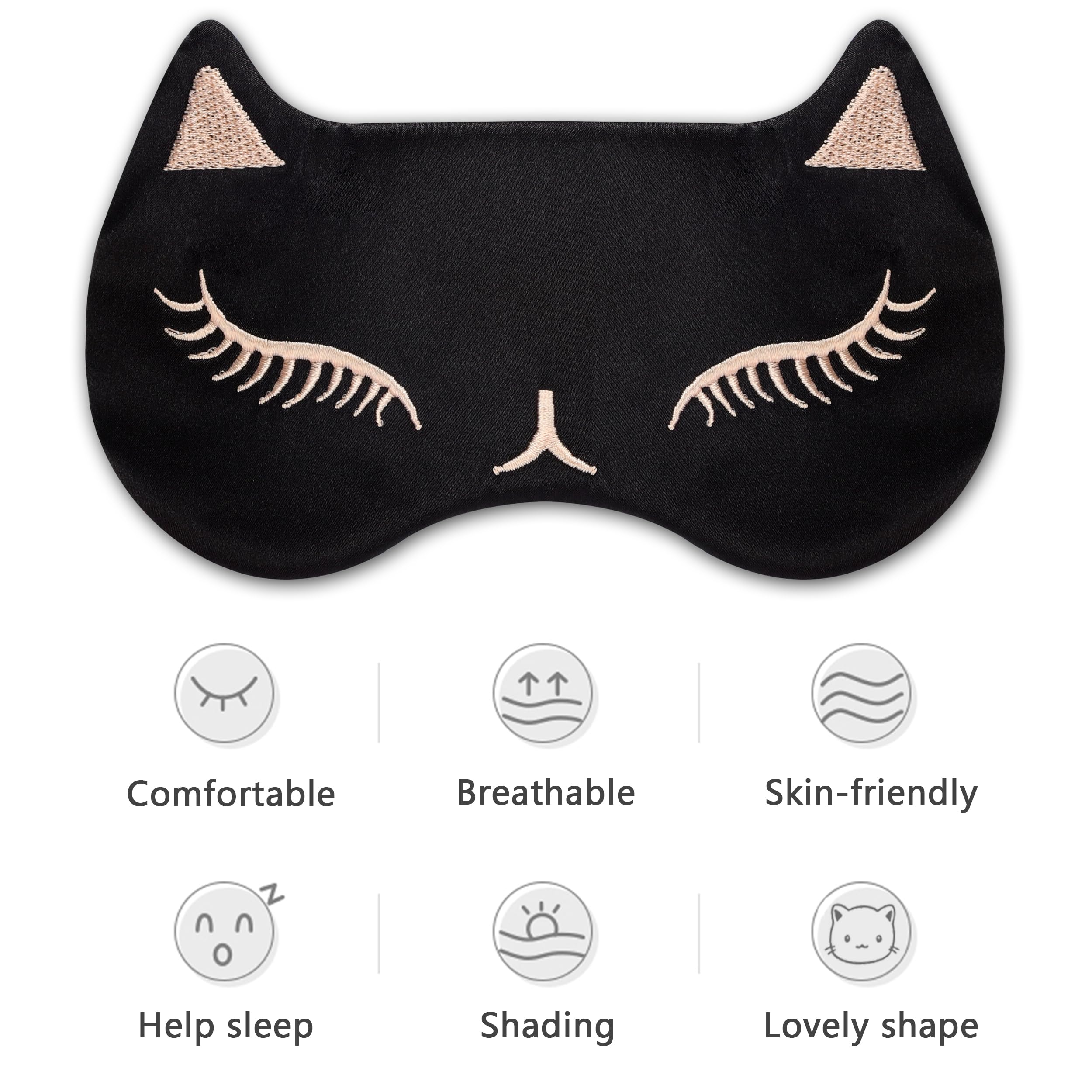 Cat Lady Sleep Mask