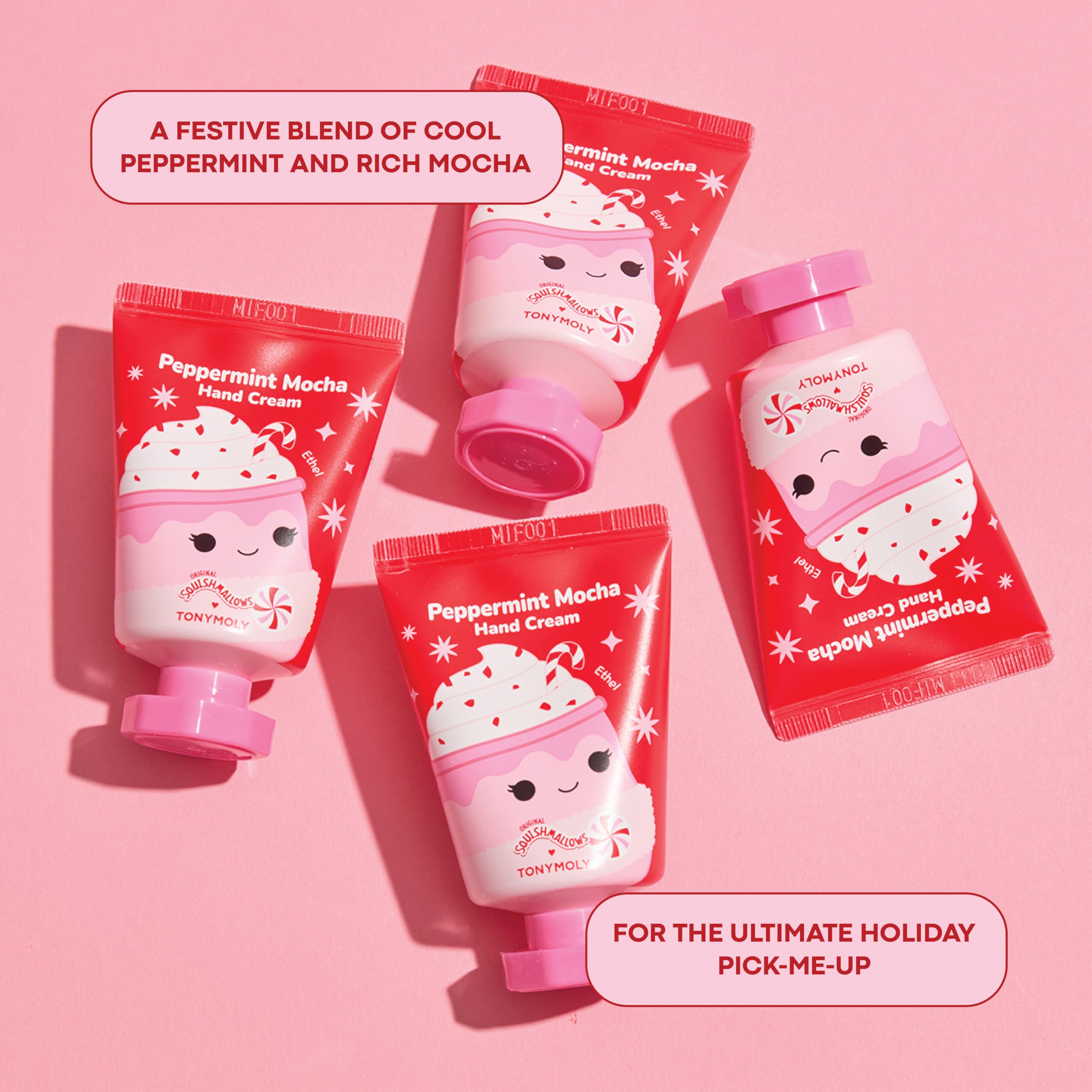 TONYMOLY x Squishmallows Holiday Hand Cream Set