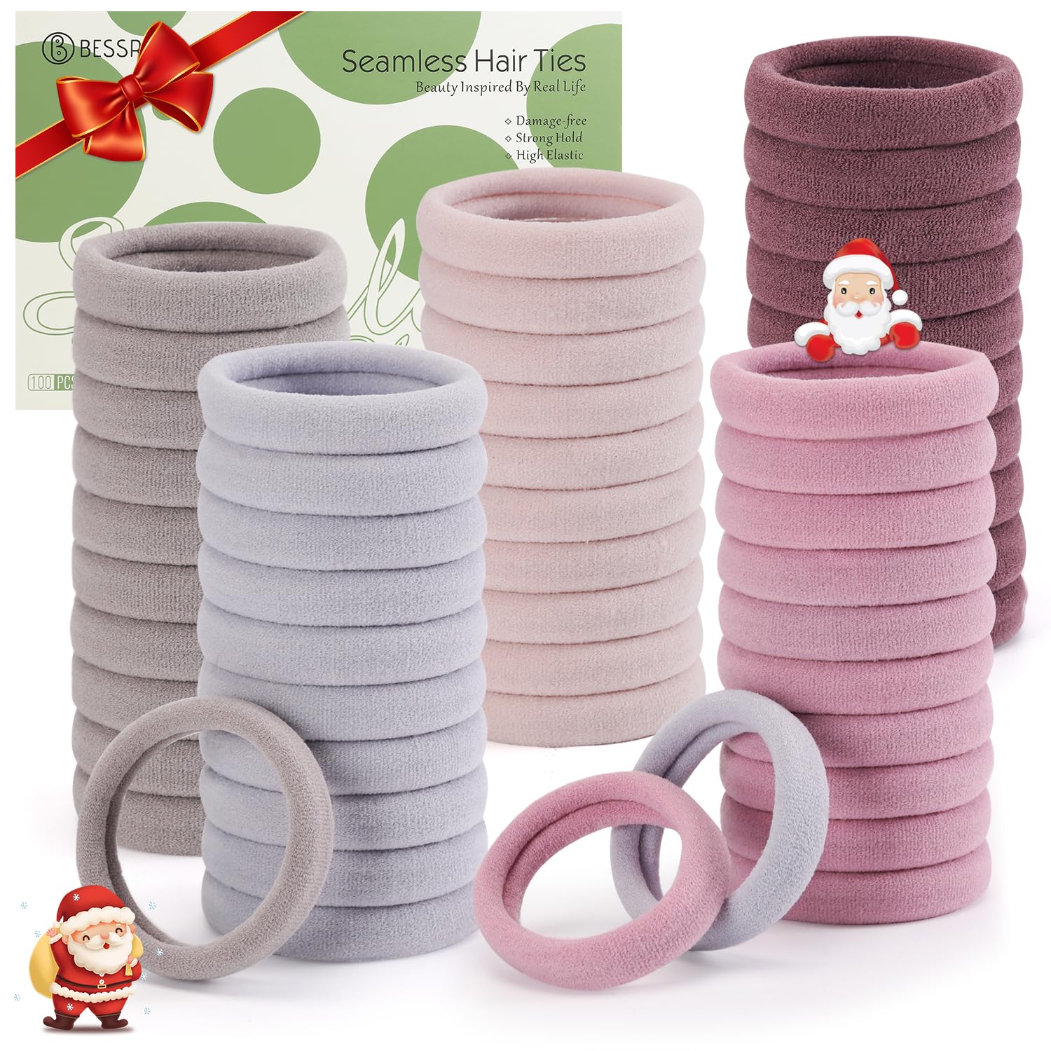 Leopard Print Hair Ties