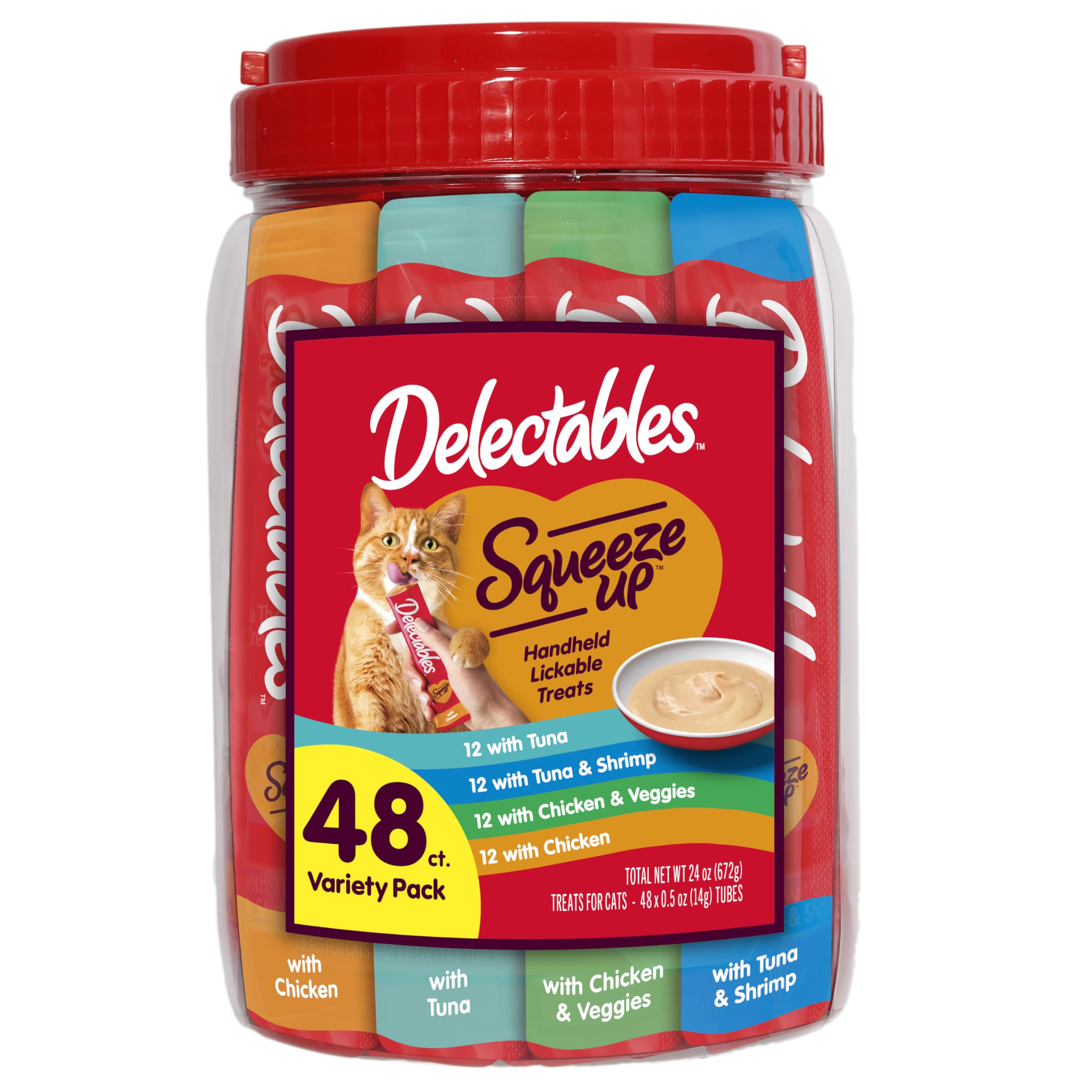 Delectables Squeeze Up Lickable Treats