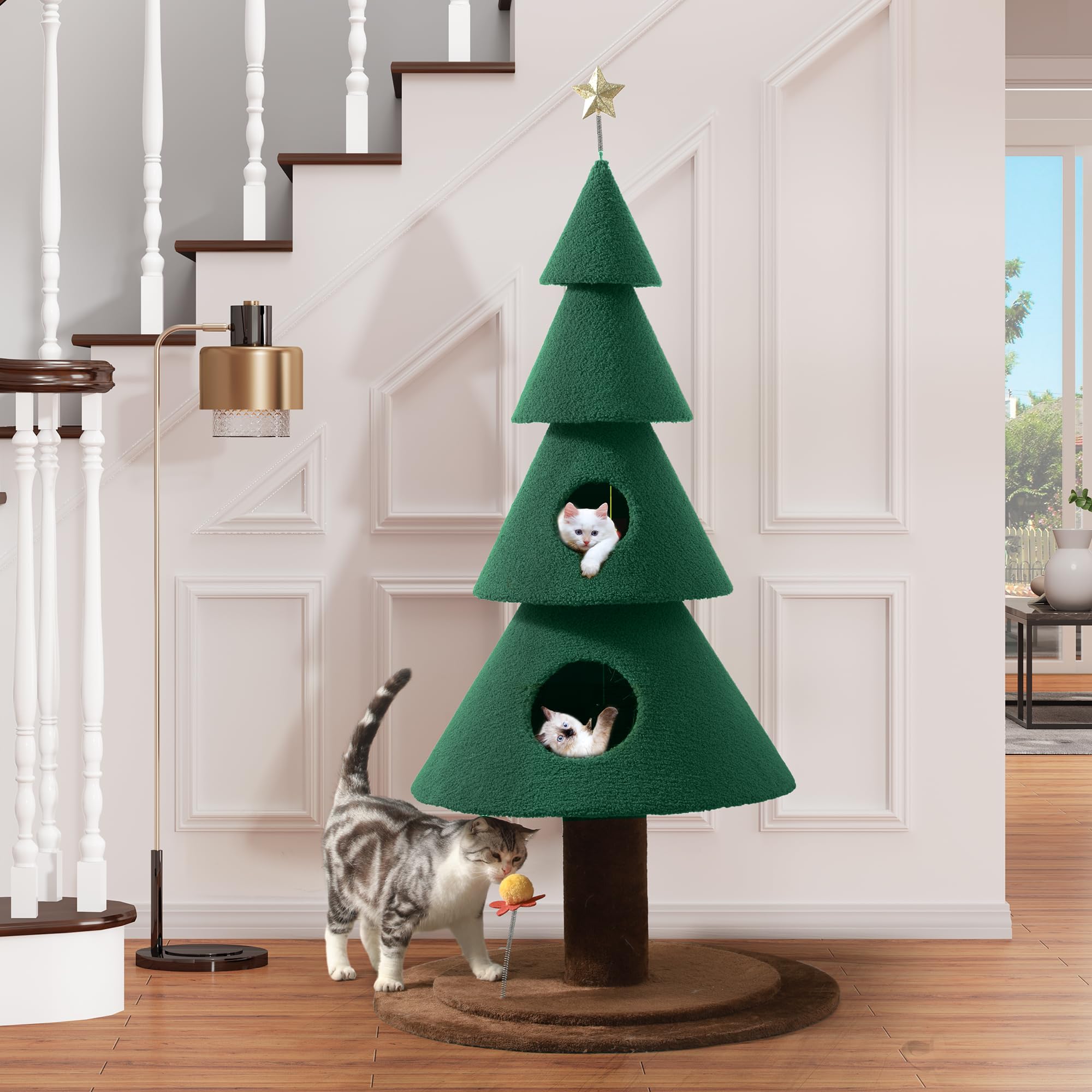 Christmas Cat Tree