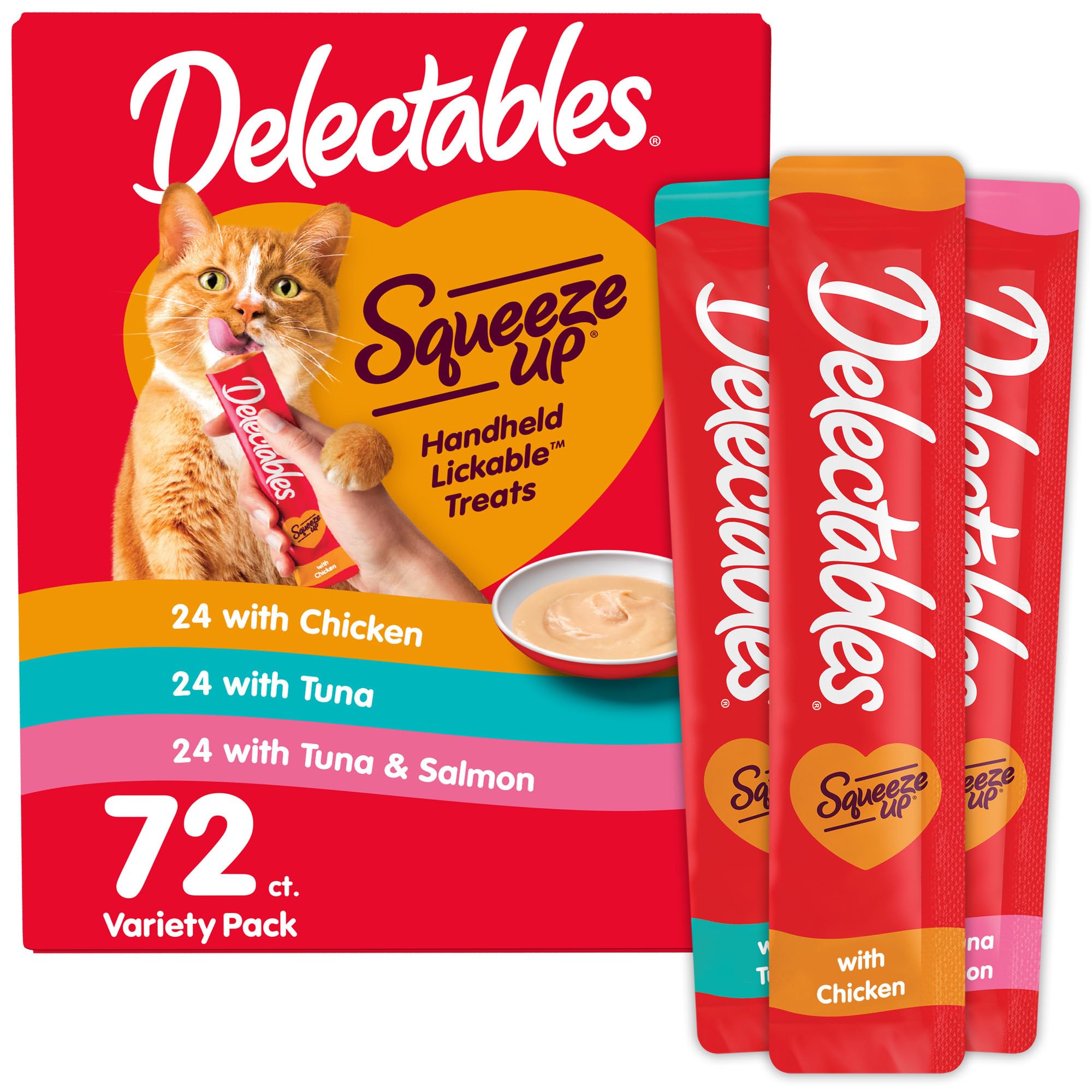 Delectables Squeeze Up Lickable Treats