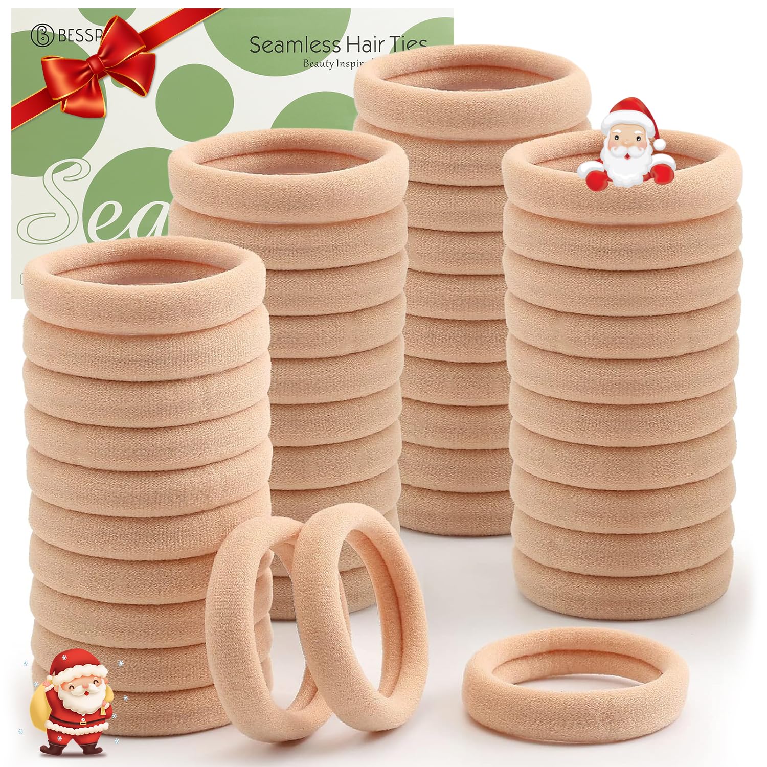 Leopard Print Hair Ties