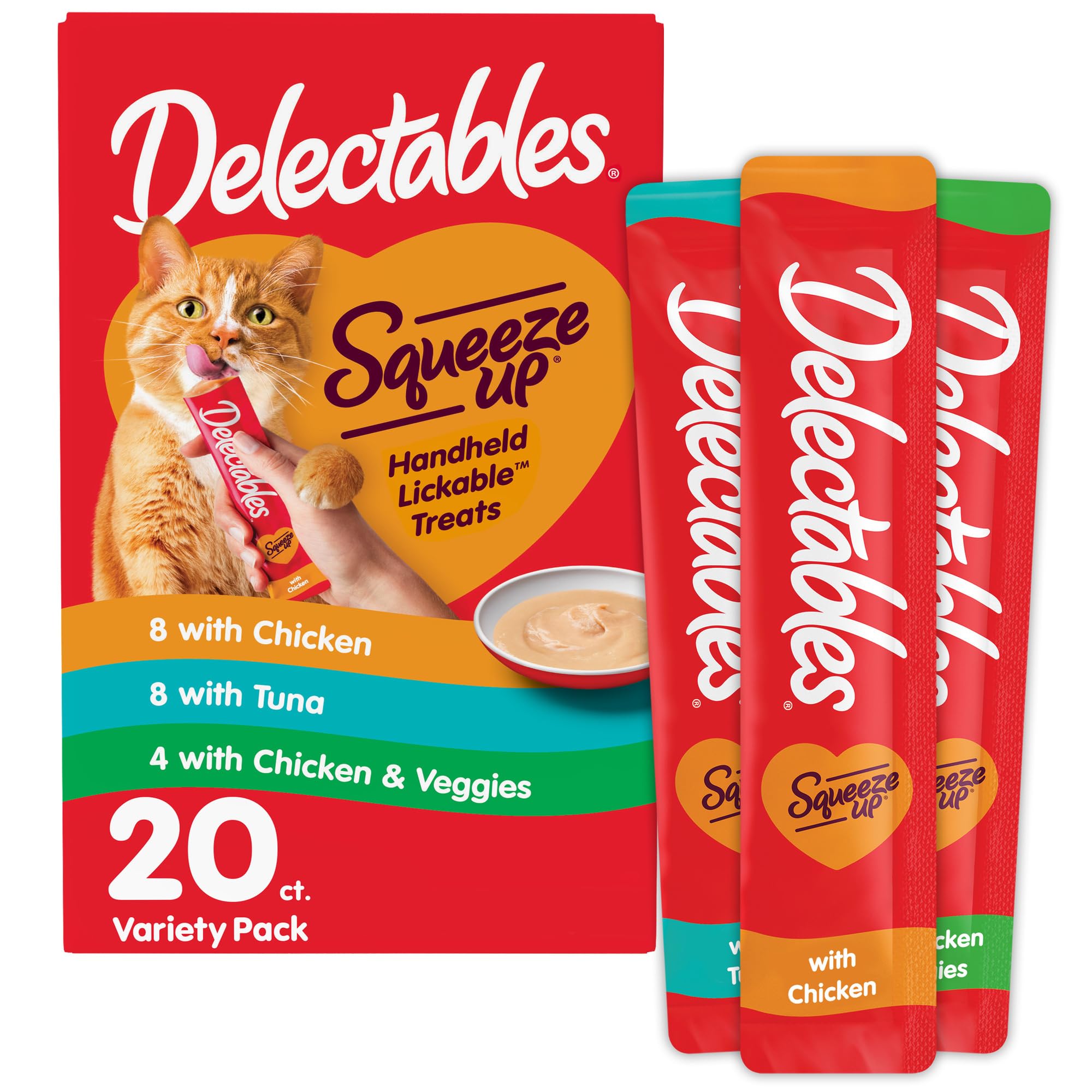 Delectables Squeeze Up Lickable Treats