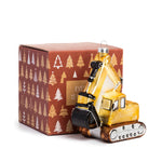 Lucky Cat Blown Glass Ornaments