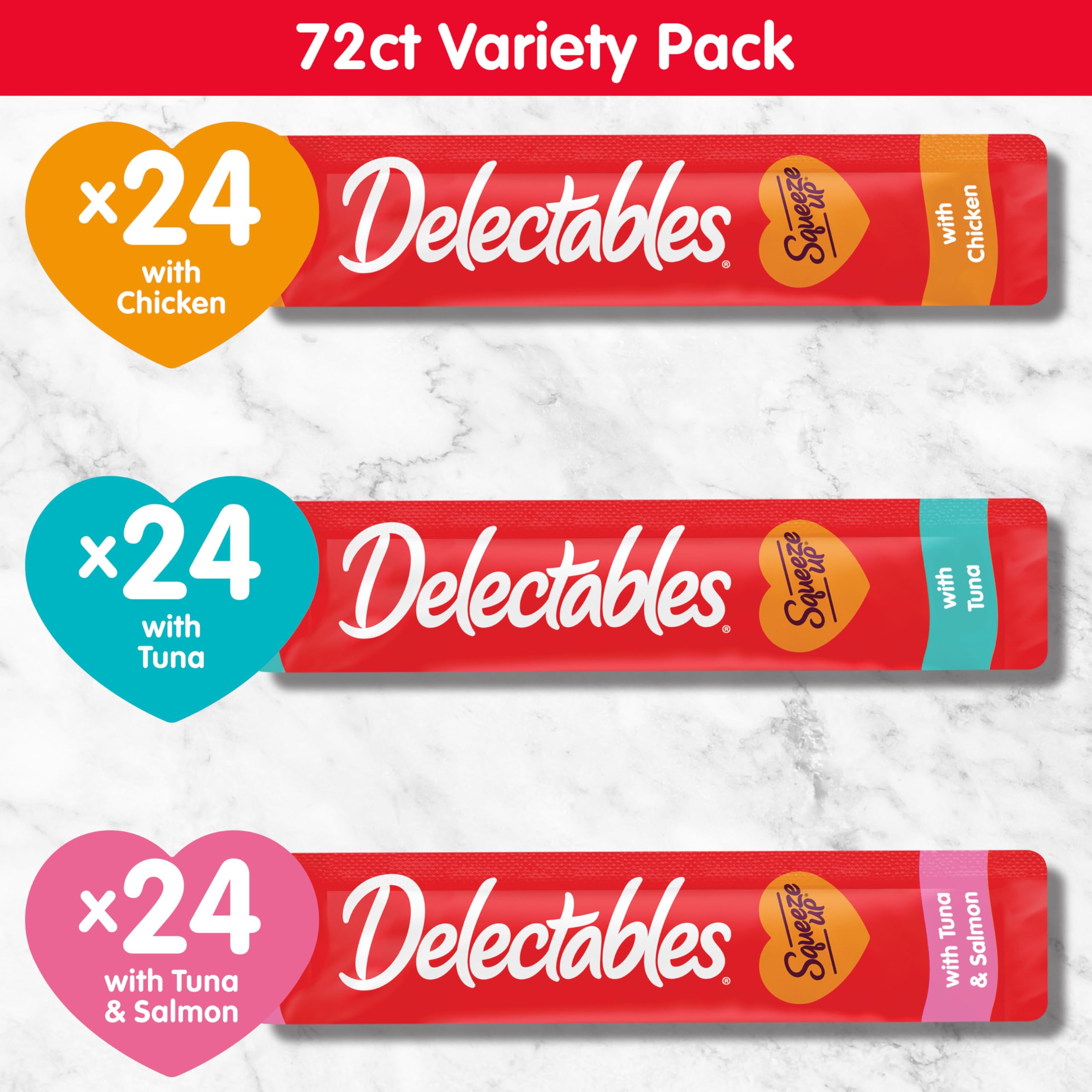 Delectables Squeeze Up Lickable Treats