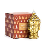 Lucky Cat Blown Glass Ornaments