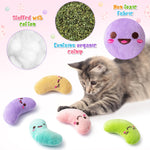 5Pcs Valentine’s Day Conversation Heart Catnip Toys