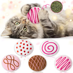 5Pcs Valentine’s Day Conversation Heart Catnip Toys