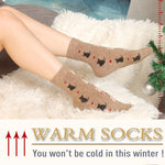 Kitty Hearts Merino Wool Socks (5 Pairs)