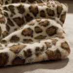 Leopard Print Heated Blanket