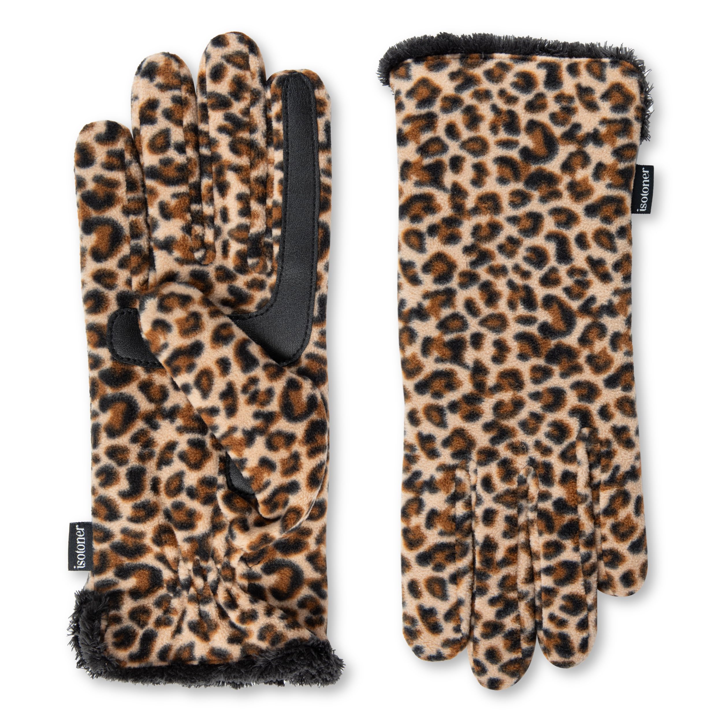 Leopard Print SmarTouch Gloves