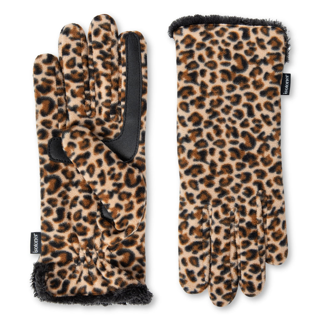 Leopard Print SmarTouch Gloves