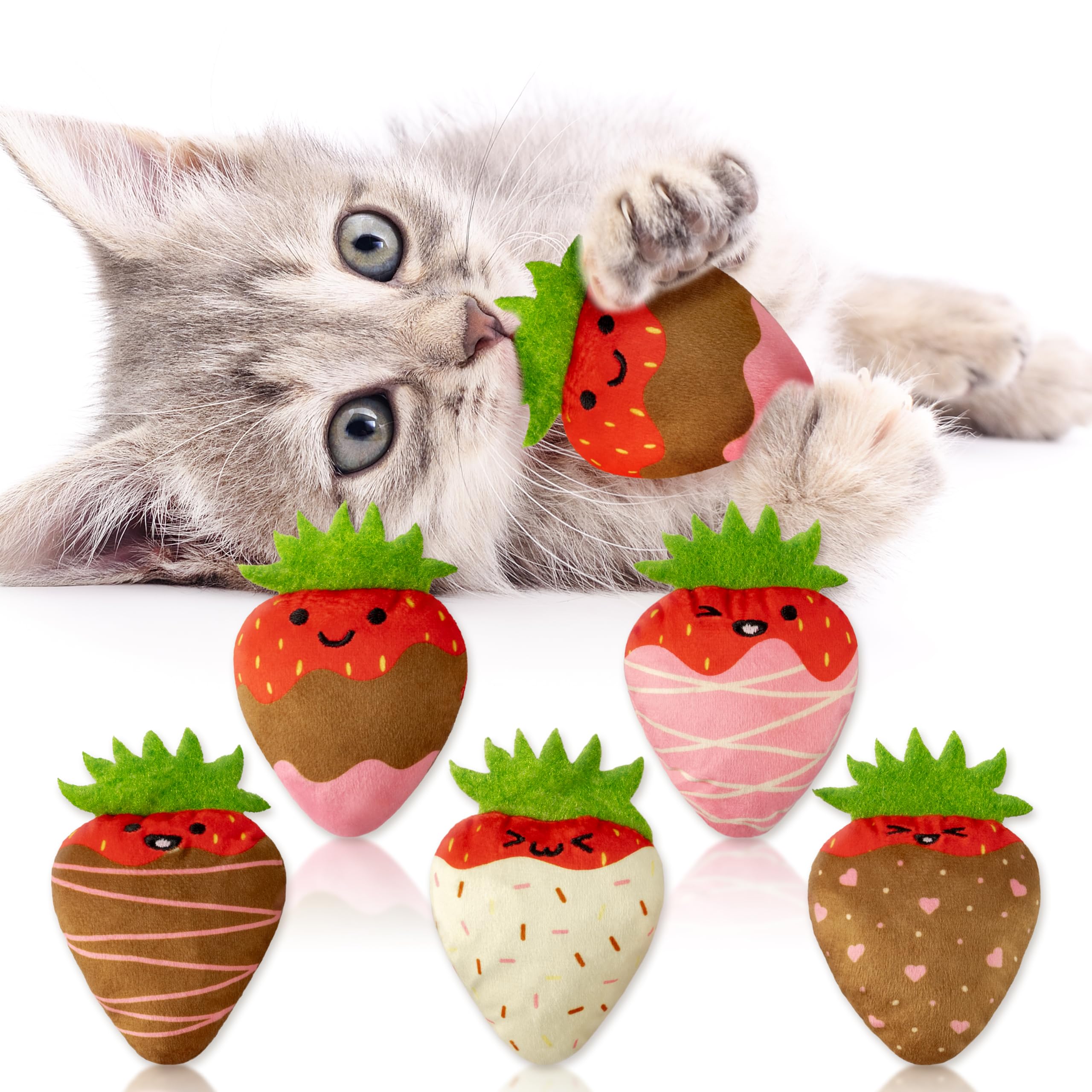 5 Catnip Christmas Pickles