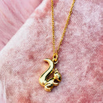 Tiny Squirrel Necklace