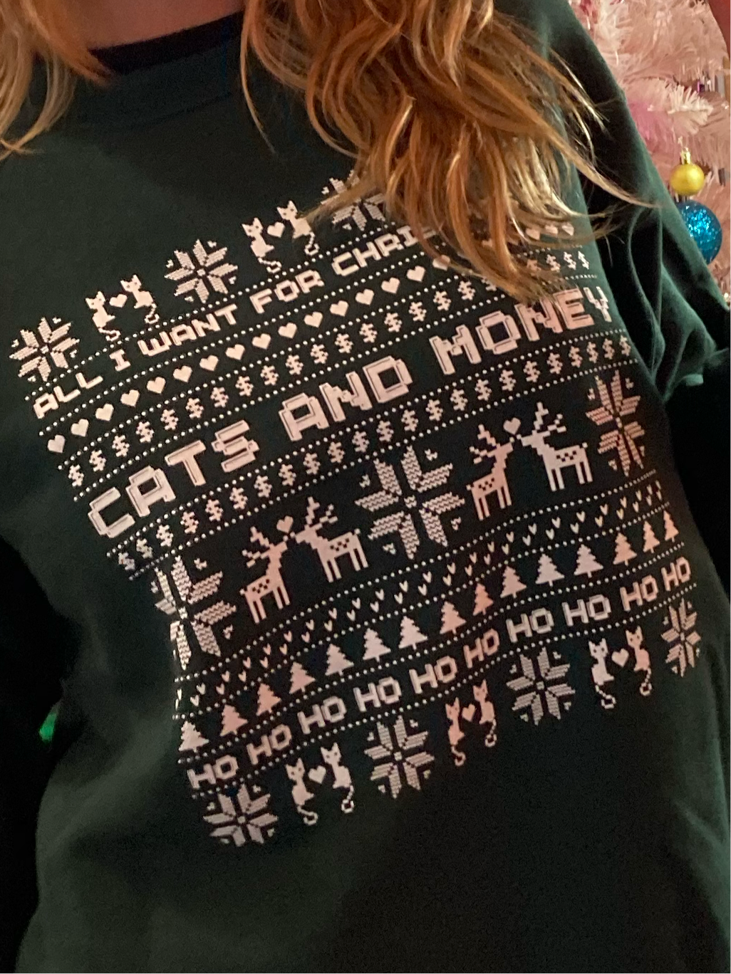 Christmas Sweatshirt - Green