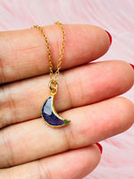 Amethyst Moon Necklace