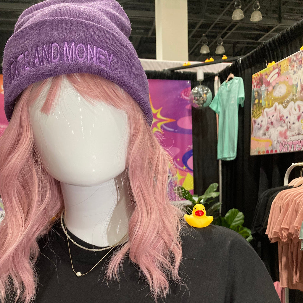 Purple Beanie