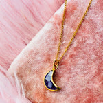 Amethyst Moon Necklace