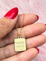 Sweet Honey Bee Necklace