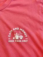 Good Vibes Only Tee - Salmon Sashimi