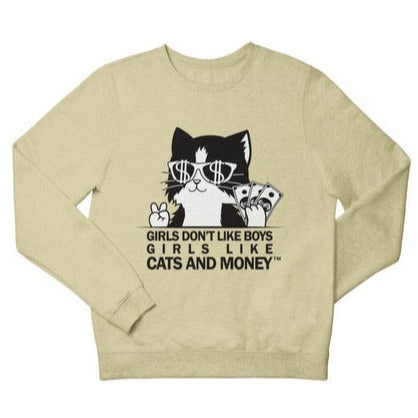 Sand Kitty Cat Sweatshirt
