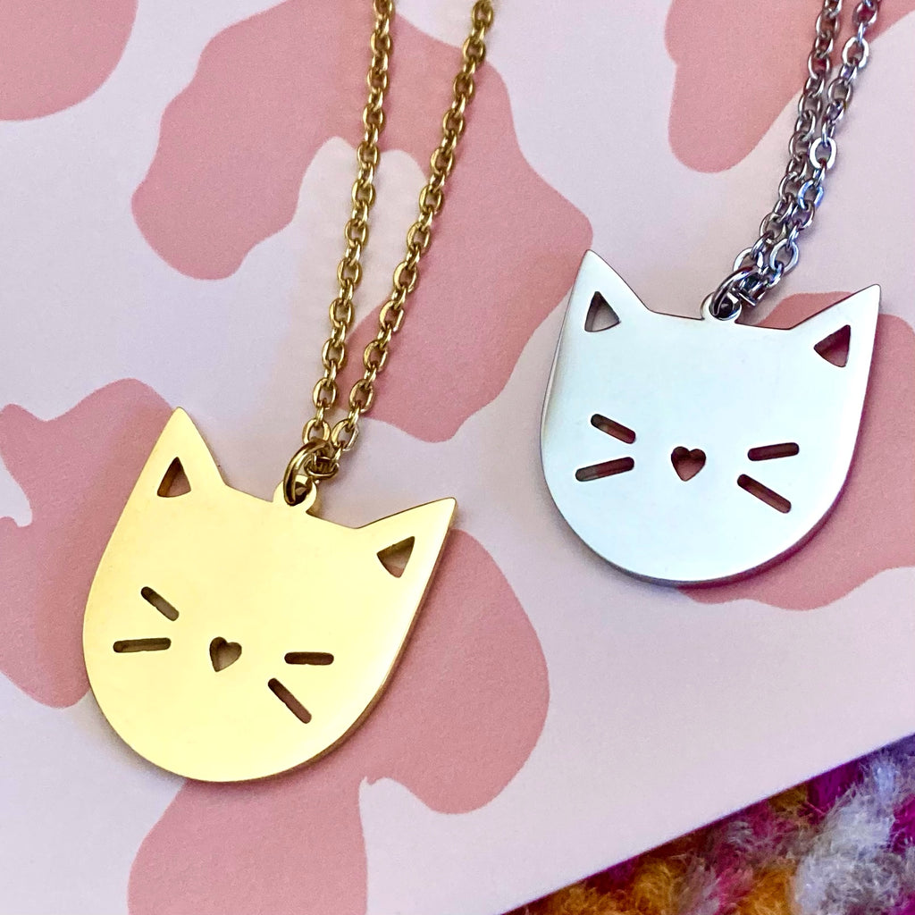 Kawaii Kitty Cat Necklace