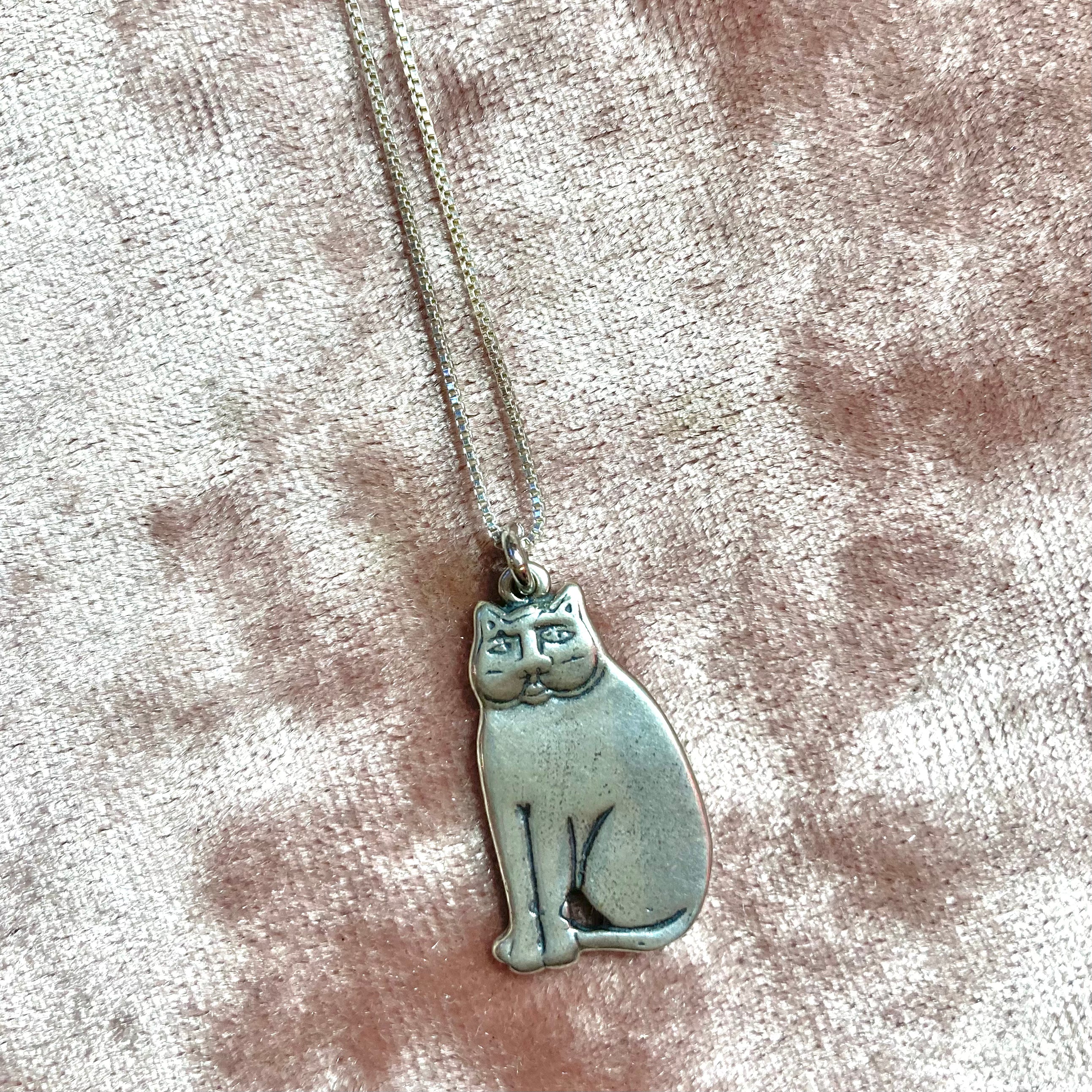 Fat Cat Necklace