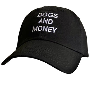 Dogs And Money Black Dad Hat