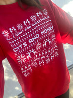 Christmas Sweatshirt - Red