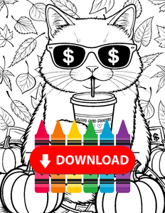 Coloring Page - Pumpkin Time!