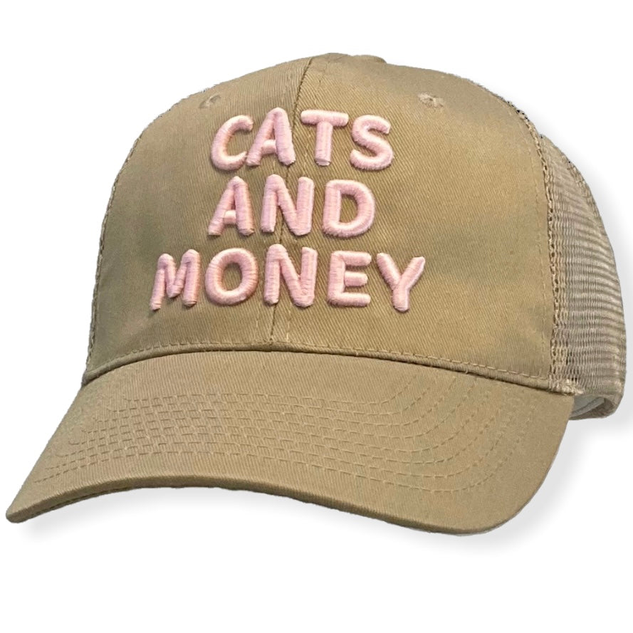 Sand & Pink Trucker