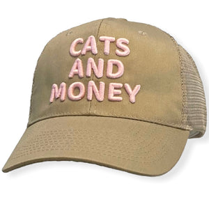 Sand & Pink Trucker